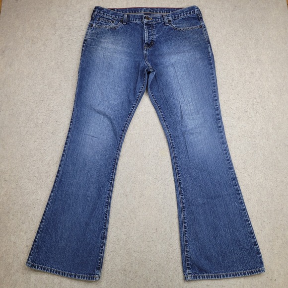 Vintage Abercrombie Fitch 1892 Jeans Womens 12 R Blue Dark Wash Made in USA - Picture 1 of 13